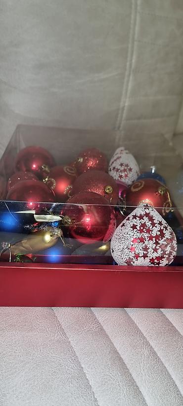 Uşaqlar üçün digər mallar: Bayram ağacı bəzəkləri dəsti TƏZƏDİR HƏRŞEY BİR YERDƏ KOROBKADA 40 M - — 16