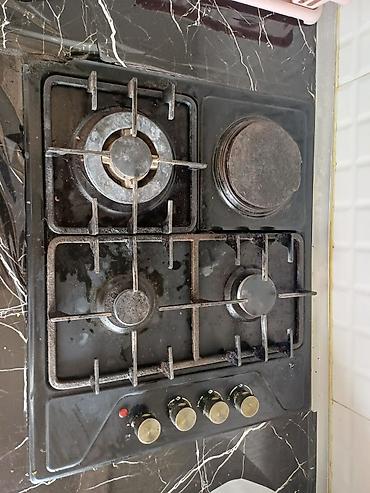 ikinci el 8 plus: Quraşdırılan qaz plitəsi – 4 gözlü, kombinə edilmiş modellə - Üst — 3