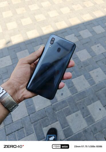 samsung tab s6: Samsung Galaxy A30, 32 ГБ, цвет - Серый, Кнопочный, Отпечаток пальца, Face ID