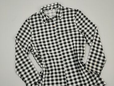 czarne bluzki z kwadratowym dekoltem: Bluzka Damska, L, stan - Zadowalający