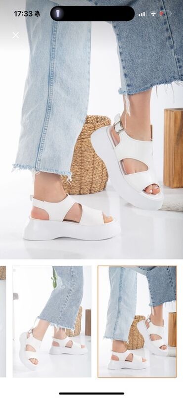 домашние женские тапочки из овчины: Ağ rəngli qadın sandal modeli Təptəzədir. Heç geyinilmiyib. Qutusunda