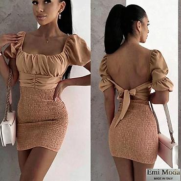 Haljine: Mini haljina Emi Moda – Made in Italy
 S M L — 2