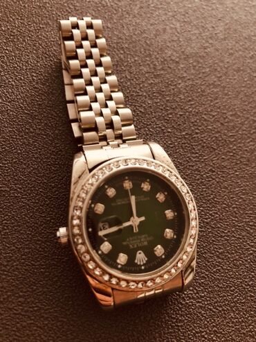 Qol saatları: İşlənmiş, Qol saatı, Rolex, rəng - Gümüşü