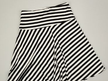 spódnice w biało czarne pasy: Spódnica, H&M, XS, stan - Idealny