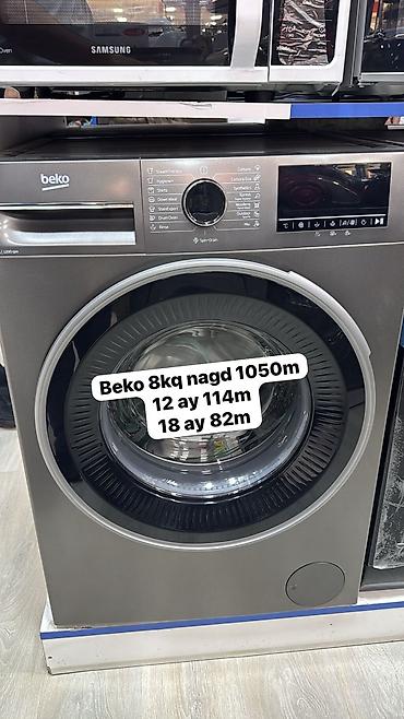 irşad paltaryuyan: Paltaryuyan maşın Beko, 6 kq, Yeni, Avtomat, Kredit var, Pulsuz çatdırılma — 9