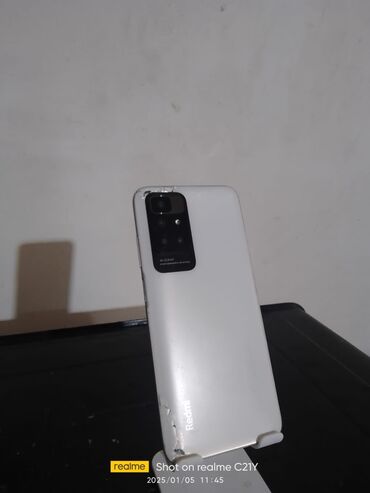 xiaomi 10 t: Xiaomi Redmi 10, 64 GB, rəng - Ağ, 
 Sensor, Barmaq izi, Face ID