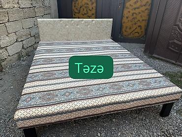 Başqa xidmətlər: Təzə çarpayılar. 1 nəfərlik çarpayılar 60manat. 2 nəfərlik taxt — 13