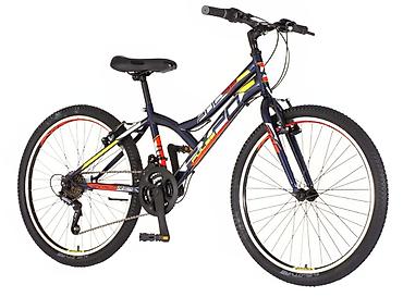 turtle escape rooms: Bicikl junior 24 Explorer Spy 24" 13" V-brake, 18 brzina, 132–155 cm — 1