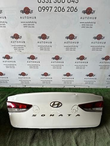 2018: Крышка багажника Hyundai, 2018 г., Б/у, Оригинал — 1