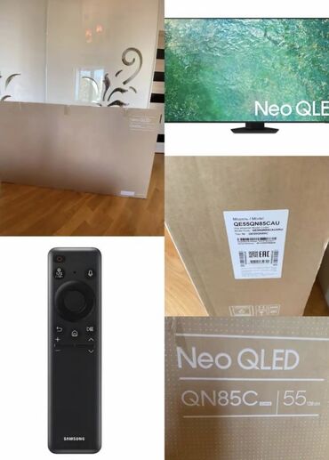 kreditle notebook: Yeni Televizor Samsung NEO QLED 55" 4K (3840x2160), Pulsuz çatdırılma, Rayonlara çatdırılma