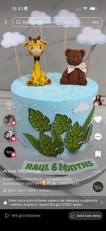 çanta kisi: 🎂 AD GÜNÜ VƏ XÜSUSİ GÜNLƏR ÜÇÜN TORTLAR 🎂 ✨ Ev şəraitində, təmiz və — 3