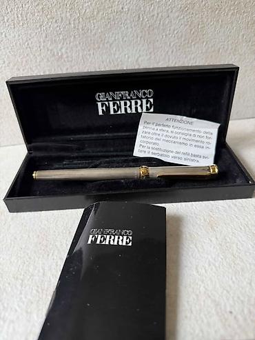 Vintage nalivpero Gianfranco Ferre srebro 925 Italija Elegantno at lalafo.rs — 4 Vintage nalivpero Gianfranco Ferre srebro 925 Italija Elegantno — 4