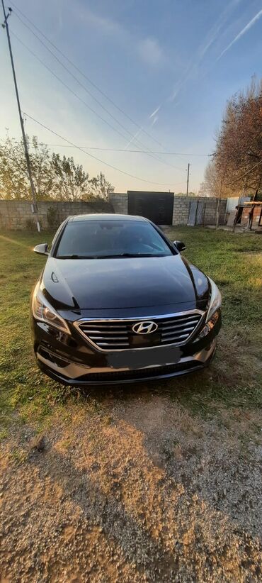 Hyundai: Hyundai Sonata – Sport 2.0T (Turbo) - Kuzov: sedan, qara rəng - — 1