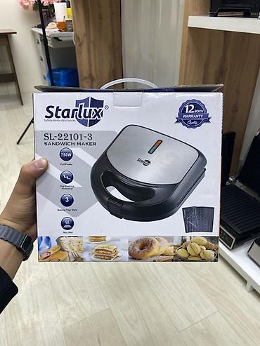 Вафельницы: Сэндвичница Starlux SL-22101-3 - Мощность: 750 Вт - Антипригарные — 1