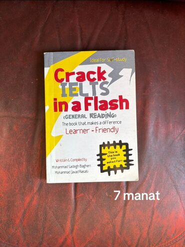 Crack IELTS in a Flash kitabı IELTS imtahanına hazırlaşanlar üçün