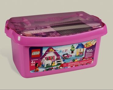 LEGO Большая коробка с розовыми кубиками LEGO Возраст: 4+