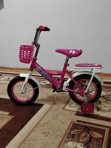 usaq ucun mekteb cantalari: Uşaq velosipedi – qızlar üçün, çəhrayı rəngdə - Təkər ölçüsü — 1