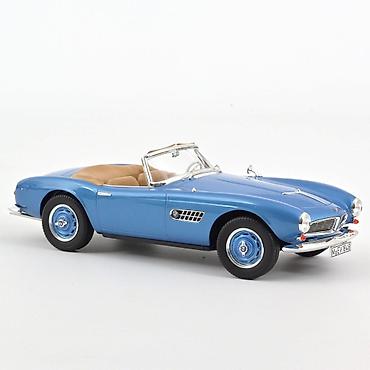 polovne gitare: BMW 507 Cabriolet 1957 – Blue Metallic – Norev 🚗💙 Norev BMW 507 — 1