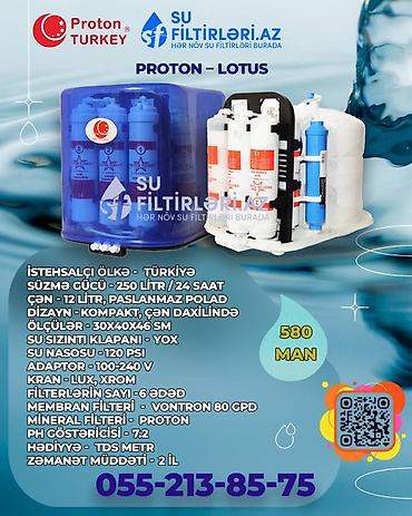 ortimax su filteri: Məişət su filtrləri. Türkiyənin Praton markası. Çatdırılma və — 2