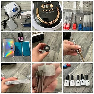 Manikür, pedikür aparatları: Peşəkar manikür üçün tam dəst Tərkib: - Strong 210 frez aparatı – — 1