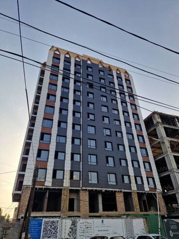 купить квартиру в бишкеке без ремонта: 2 комнаты, 61 м², Элитка, 4 этаж, ПСО (под самоотделку)