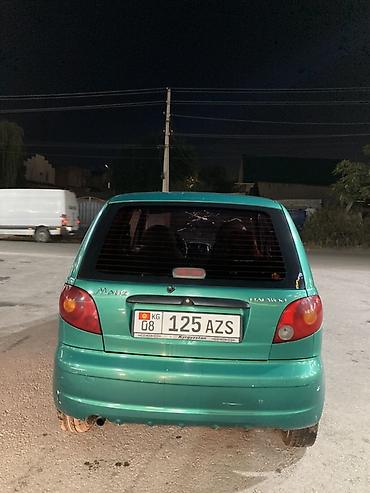 электро авто бишкек: Daewoo Matiz: 2004 г., 0.8 л, Кол менен иштөөчү, Бензин, Хетчбек — 4