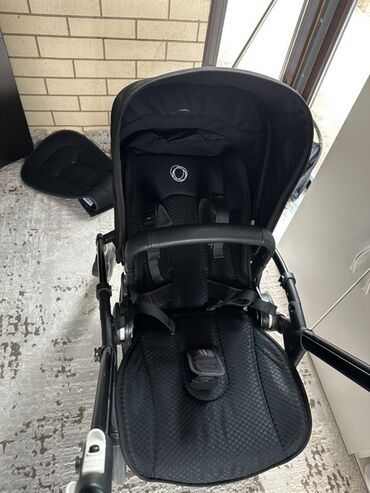 Коляски: Коляска, цвет - Черный, Б/у — 8