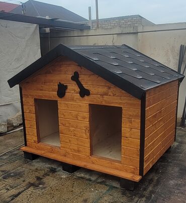 Qəfəslər: Məhsul: İt üçün açıq havada volyer və taxta it evi - Konstruksiya — 5