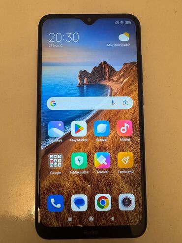 Xiaomi: Xiaomi Mi 8, 64 GB, rəng - Göy, 
 İki sim kartlı, Barmaq izi