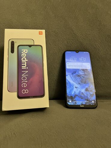 xiaomi redmi 9 цена в бишкеке: Xiaomi, Redmi Note 8, Колдонулган, 64 ГБ, түсү - Кара, 2 SIM