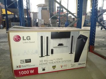 lg k9: Ev kinoteatri satılır,disc oxuducusu var,USB çıxışı ilə fleska