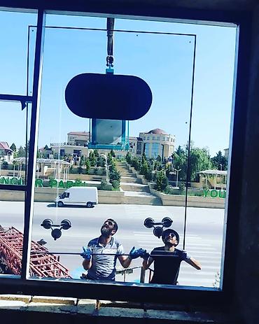 modern qapilar: Qapı pəncərə,cambalkon,şüşə vitrajlar,ara kəsmələr,duş kabinlər — 7