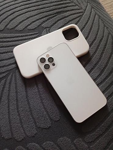 Apple iPhone: IPhone 12 Pro, Б/у, 128 ГБ, Серебристый, Чехол, 100 % — 9