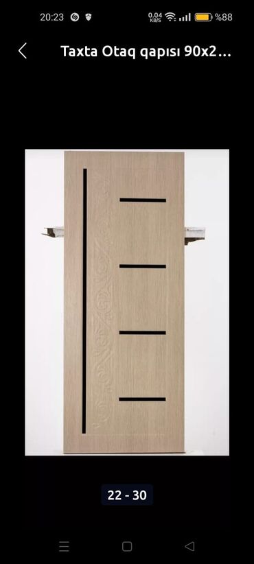 Otaq qapıları: Yeni Otaq qapısı 90x205 sm Zamok və çərçivə ilə, Ödənişli quraşdırma, Pulsuz çatdırılma, Ödənişli çatdırılma, Rayonlara çatdırılma -da lalafo.az — 14 Otaq qapıları: Yeni Otaq qapısı 90x205 sm Zamok və çərçivə ilə, Ödənişli quraşdırma, Pulsuz çatdırılma, Ödənişli çatdırılma, Rayonlara çatdırılma — 14