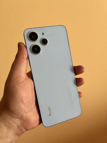 honor pad 8 qiymeti: Xiaomi Redmi 12, 128 GB, rəng - Mavi, 
 Barmaq izi