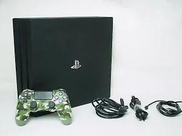 PS4 (Sony Playstation 4): Sony PlayStation 4 Pro (model 7116B), u odličnom radnom i fizičkom — 16