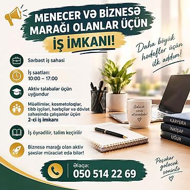 bravo part time: Menecerlik və biznes sahəsinə marağı olanlar üçün iş imkanı - Sərbəst — 1