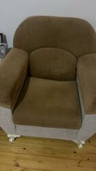 Mətbəx mebeli: İşlənmiş, Kreslo-oturacaq, Parça, Kredit yoxdur, Çatdırılma yoxdur