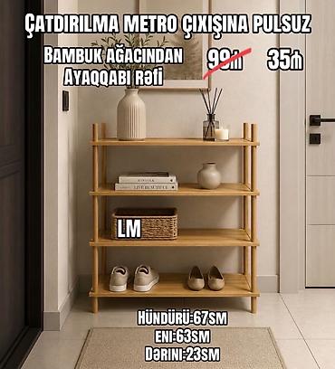ayakkabi refi: Yeni, Ayaqqabı rəfi — 1