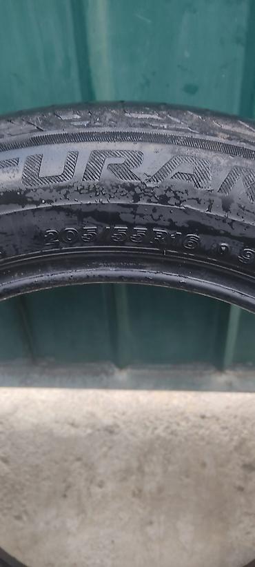 turan: Шины 205 / 55 / R 16, Лето, Б/у, Комплект, Легковые, Bridgestone — 2
