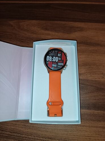 Smart saatlar: İşlənmiş, Smart saat, Sensor ekran, rəng - Narıncı — 3