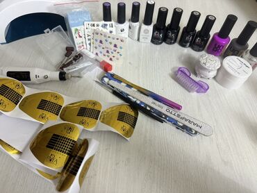 маникюр педикюр с выездом на дом: Тырмак өстүрүү, Маникюр, Бир жолку сарпталуучу материалдар