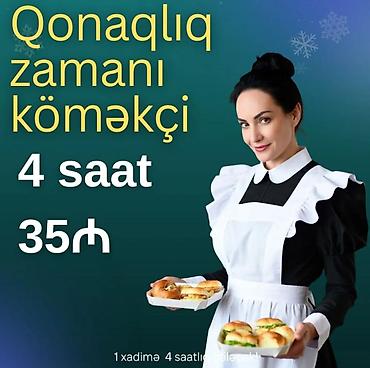 paketleme iş: Saatlıq təmizlik və köməkçi xidməti - Saatlıq təmizlik paketləri: • — 3