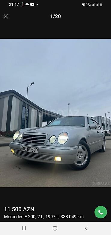 bmw x5 e53: Mercedes-Benz E 200: 2 l | 1997 il Sedan — 3