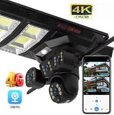 Kamere za video nadzor: Solarna 4G sim PTZ kamera sa reflektorom 450w 600w. Prolećna akcija — 16