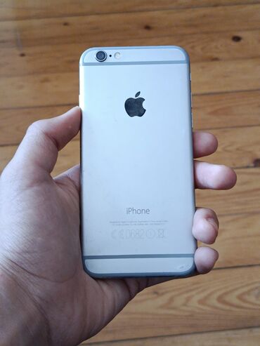 Apple iPhone: IPhone 6, Gümüşü, Qırıq
