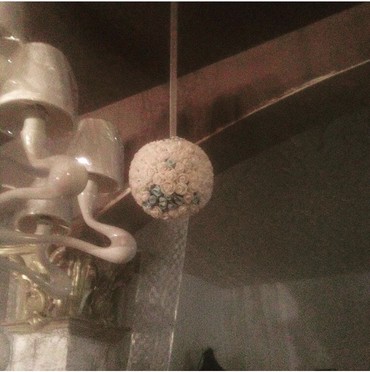 Süni güllər: Gül topları. El işleridi hamısı. Ad günü, xına yaxdı, nişan, toy — 8