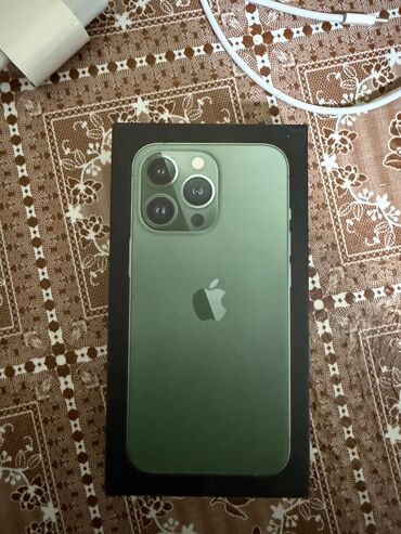 ayfon 13 dubayski: Iphone 13 pro green karopkasi (qutusu)