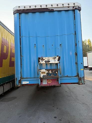 k doo: Полуприцеп штора (тентованный), марка KRONE, 105 Мега saf оси на — 5