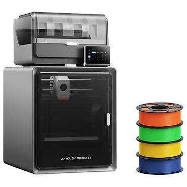 printer adapter: Anycubic Kobra S1 Combo 3D Printer Tam qapalı CoreXY konstruksiyalı — 2